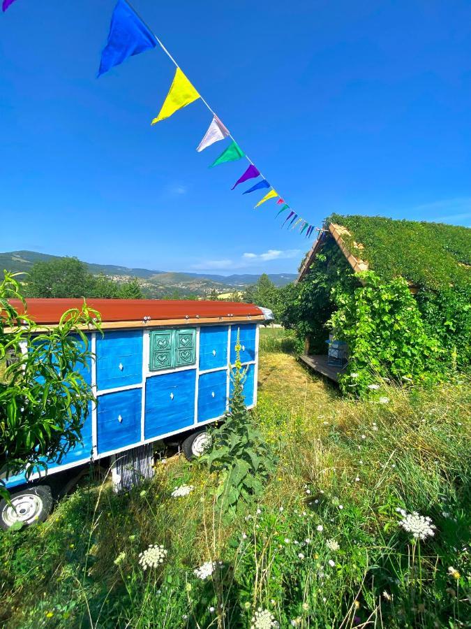 La Colline Seive Villa Boulieu-les-Annonay Bagian luar foto